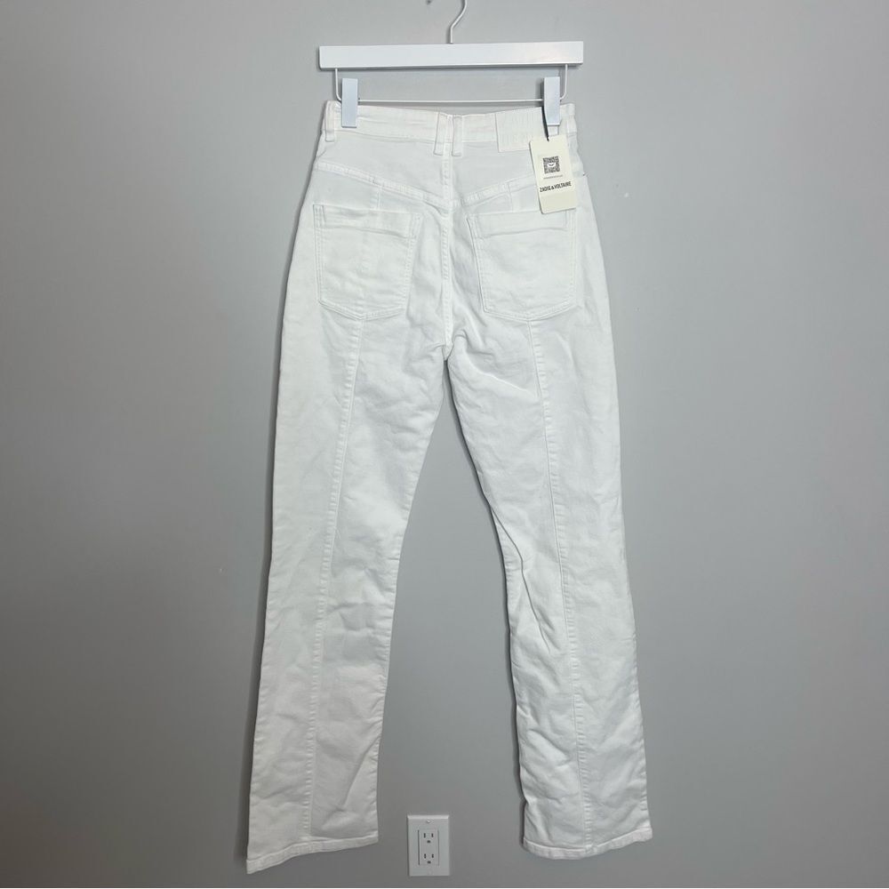 $248 Zadig & Voltaire Eyes Eco Jeans Size 29 New w flaw - Picture 15 of 15